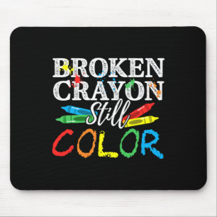 Mousepad Sensibilização Para A Saúde Mental Crayons Partilh