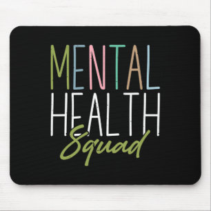 Mousepad Sensibilização para a Saúde Mental do Esquadrão de