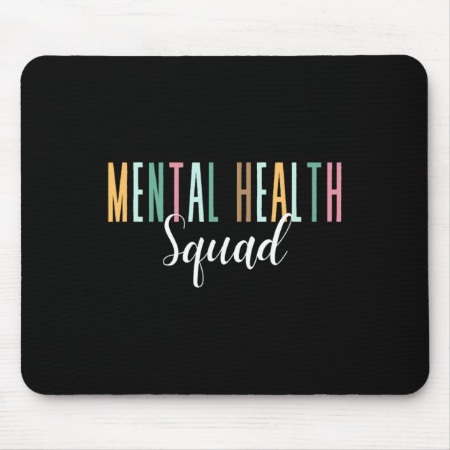 Mousepad Sensibilização para a Saúde Mental do Esquadrão de (Frente)