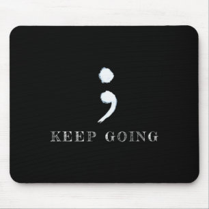 Mousepad Sensibilização para a Saúde Mental do Projeto Semi