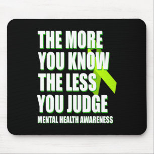 Mousepad Sensibilização Para A Saúde Mental - O Suporte De
