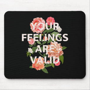 Mousepad Sensibilização Para A Saúde Mês Os Seus Sentimento
