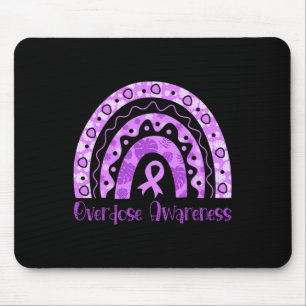 Mousepad Sensibilização para a Sobredosagem Arco - Roxo Rox