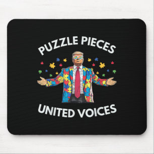 Mousepad Sensibilização Para Autismo De Tremor Para Autismo