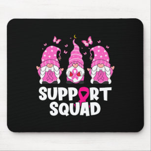 Mousepad Sensibilização para o cancer apoia as mulheres cor