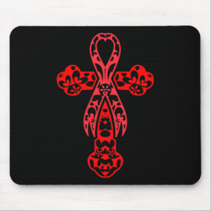 Mousepad Sensibilização para o Cancer através de Deus Fé da