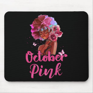 Mousepad Sensibilização Para O Cancer Da Mama Em Outubro Ve