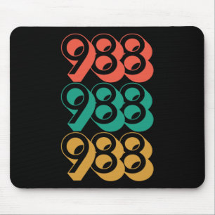 Mousepad Sensibilização para o Suicídio - 988 - Prevenção d