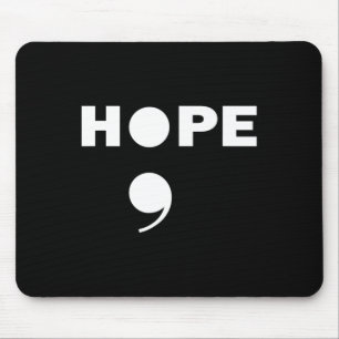 Mousepad Sensibilização Para O Suicídio De Semicolon Para U