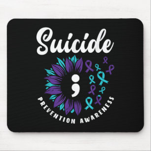 Mousepad Sensibilização Suicida Apoio à Prevenção do Suicíd