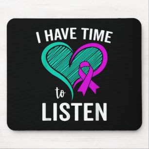 Mousepad Sensibilização Suicida Fita Saúde Mental