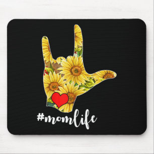Mousepad Sensibilização surda Linguagem de Sinais ASL Giras