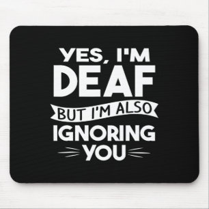 Mousepad Sensibilização surda Perde Cultura E Sinais Surdos