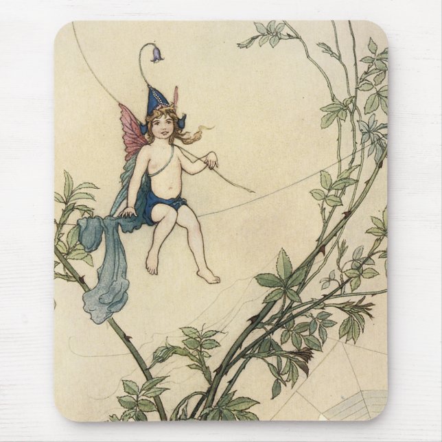 Mousepad Sentado no fio de uma aranha (Frente)