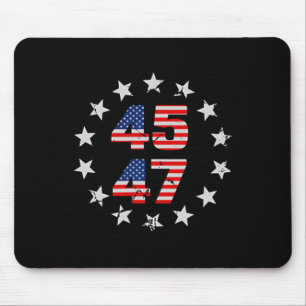 Mousepad Sentindo Excelente novamente Trump 2024 American F