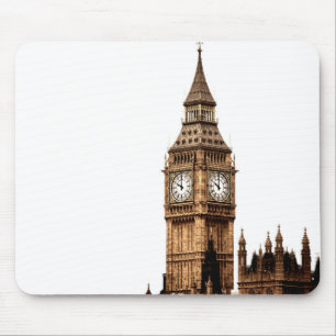Mousepad Sepia Big Ben Tower