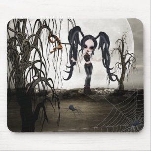 Mousepad Sepia Gótico Girl
