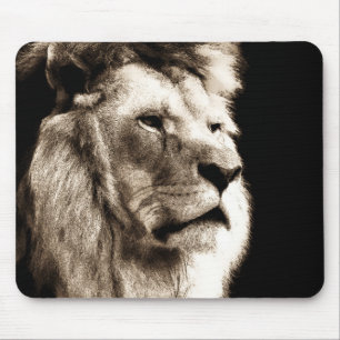 Mousepad Sepia Lion