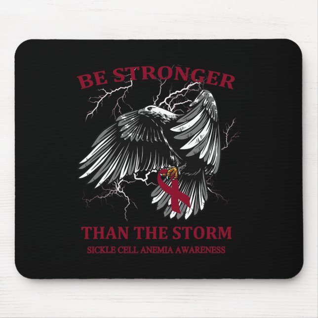 Mousepad Ser Mais Forte Do Que A Anemia Das Células Falcifo (Frente)