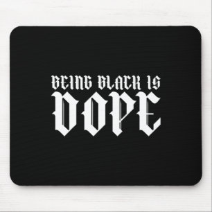 Mousepad Ser Negro É Mês Da História Das Drogas Africano Am