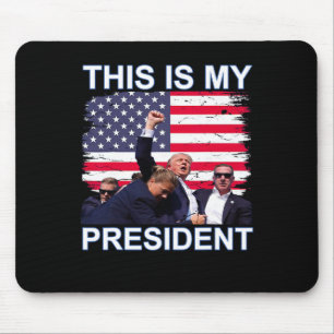 Mousepad Será Que O Meu Presidente Trump 2024 Eleitoral?