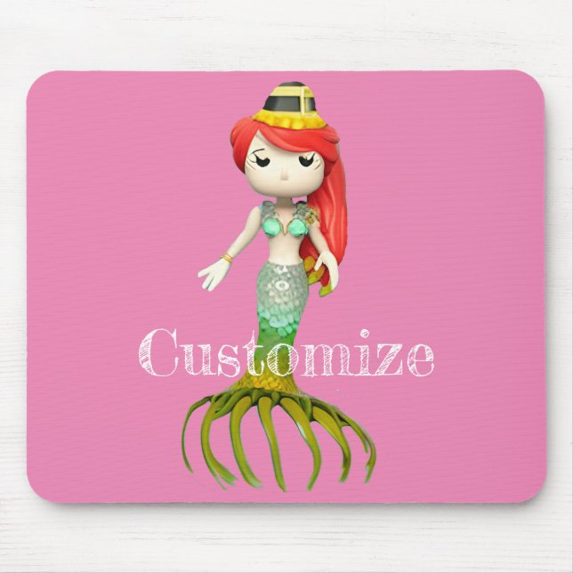 Mousepad Sereia Cuja Sereia É Gastante, Thunder_Cove (Frente)