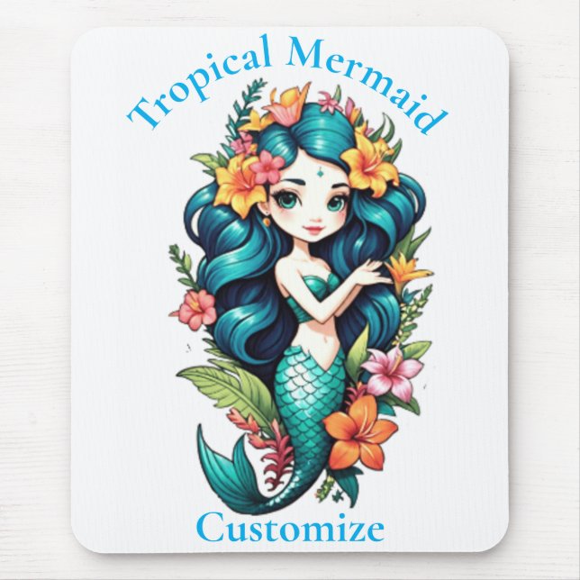 Mousepad Sereia Tropical Thunder_Cove (Frente)