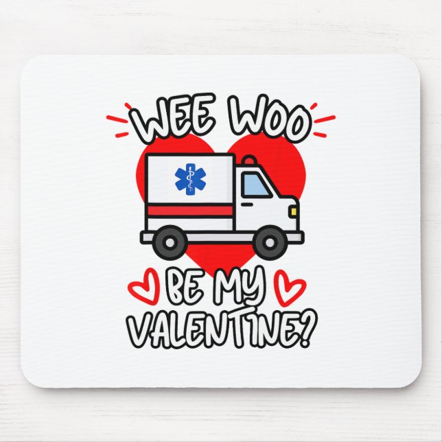 Mousepad Seremos O Meu Namorados Emt Paramédico Ems Ambulan (Frente)