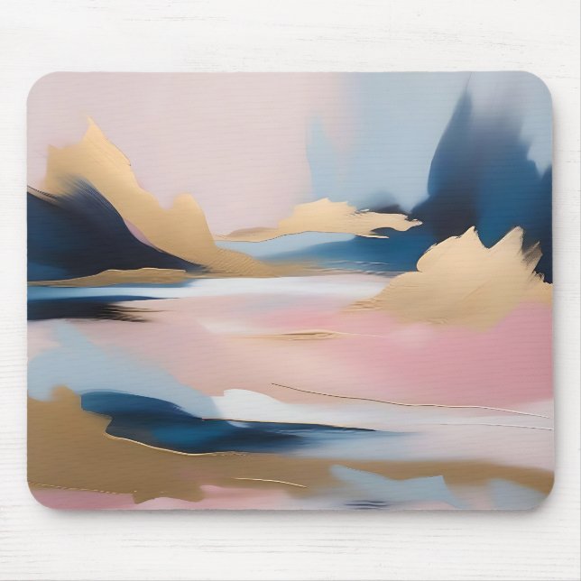 Mousepad Serenidade de foco suave (Frente)