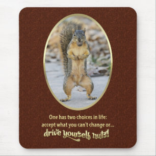 Mousepad Serenity Prayer em uma casca