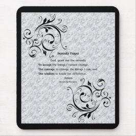 Mousepad Serenity Prayer Poster