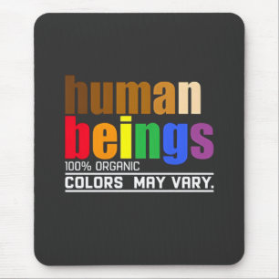 Mousepad Seres Humanos 100% Cores Orgânicos Podem Variar LG