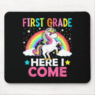 Mousepad Série Aqui Vou Eu Unicórnio Volta às Aulas 1ª Séri