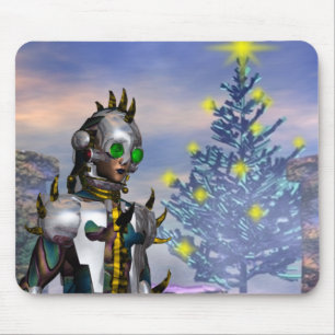 MOUSEPAD SÉRIE DE CIBORG DO NOVO ANO CAIU DO FUTURO