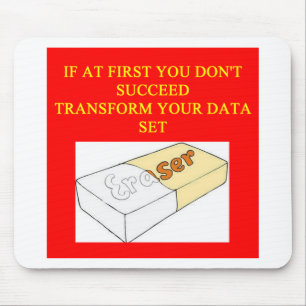 Mousepad série de dados da matemática
