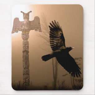 Mousepad Série do corvo & do corvo