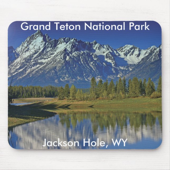 Mousepad Série grande 4 do parque nacional de Teton (Frente)
