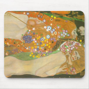 Mousepad Serpentes Aquáticas II de Gustav Klimt, Art Nouvea