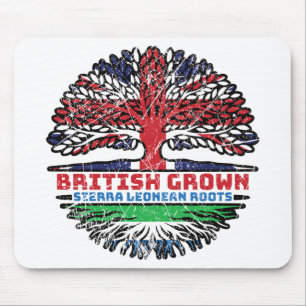 Mousepad Serra Leoa Serra-Leonês Reino Unido