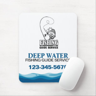 Mousepad Serviço de Guia de Pesca Profissional