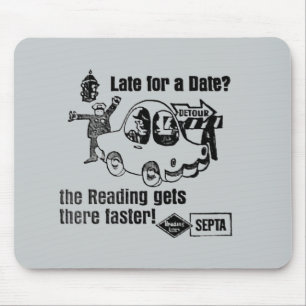 Mousepad Serviço de Linhas de Leitura Septa