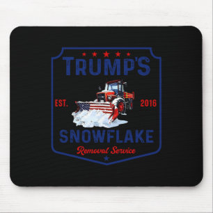 Mousepad Serviço de Remoção do Floco de Neve de Trump Funny