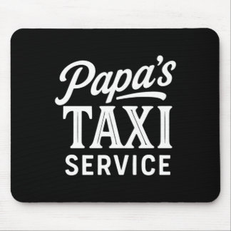 Mousepad Serviço de Táxi do Papai - Trabalho de Motorista P