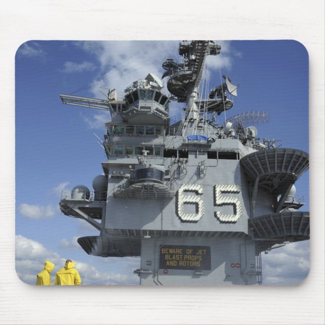 Mousepad Serviços aéreos de marinheiros testam o sistema de (Frente)