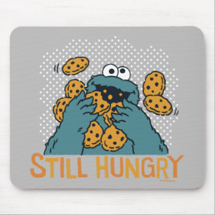 Mousepad Sesame Street   Cookie Monster - Ainda com Fome