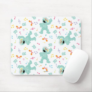 Mousepad Sesame Street   Rosita Padrão de Rabiscos de Músic