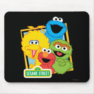 Mousepad Sésamo Street Pals