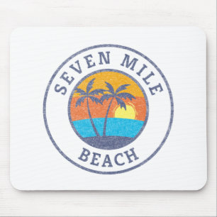 Mousepad Sete Mile Beach, Grande Cayman Desvaneceu Estilo C