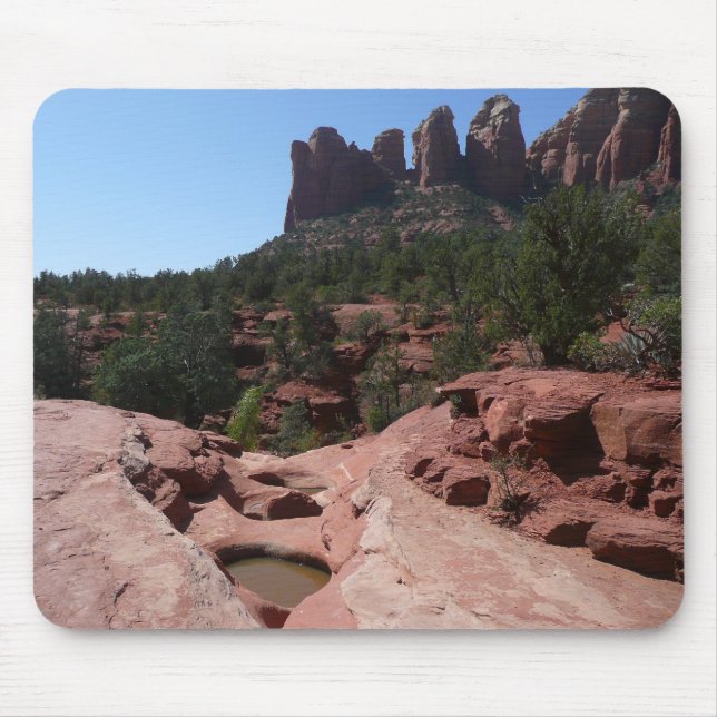 Mousepad Sete Piscinas Sagradas em Sedona Arizona (Frente)