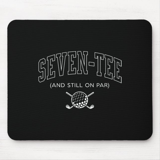 Mousepad Sete Teus E Ainda Em Par - 70 Aniversário Golf Fa (Frente)